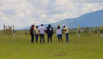 50x100 affordable plot for sale in kantafu mountain view estate; aerial view of prime residential land along kangundo road; jaystar real estate plots in kantafu with title deeds; (9)