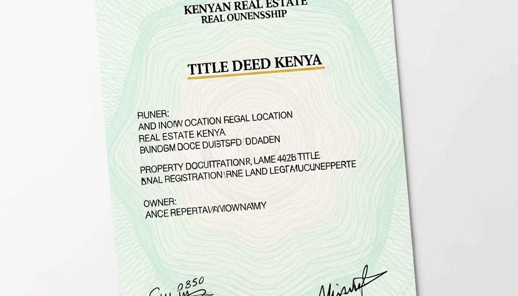 title deed